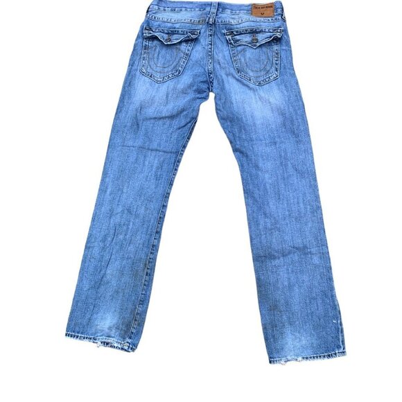True Religion Jeans Size 33 RICKY Blue - Picture 5 of 11